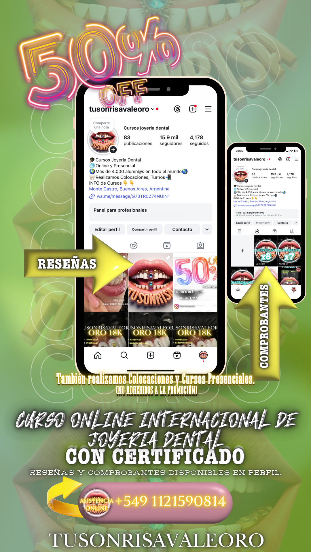 Curso Joyeria Dental Internacional